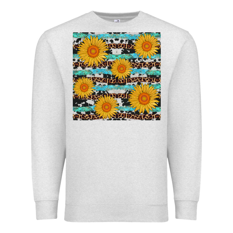 Sunflower Western Seamless Revize Premium Sweatshirt by AdoDesignShop | Teevron