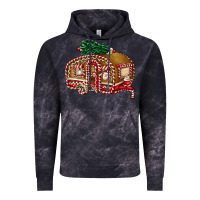 Cloud Black caravan gingerbread Vintage Hoodie - FaDigitalArtStudio
