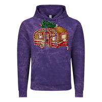 Cloud Purple caravan gingerbread Vintage Hoodie - FaDigitalArtStudio