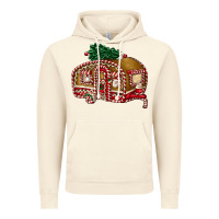 Vintage Artic caravan gingerbread Vintage Hoodie - FaDigitalArtStudio