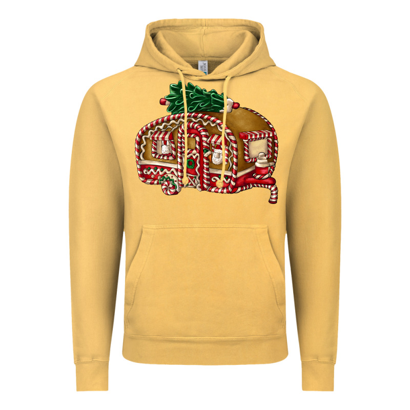 Caravan Gingerbread Vintage Hoodie by FaDigitalArtStudio | Teevron