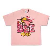 Salmon Bee Mine Valentines Day Urban Heavy Tee - OliviaCreatesArt