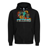 Black freebird thunderbird Zipper Hoodie - AdoDesignShop