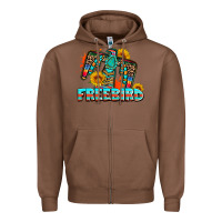 Chestnut freebird thunderbird Zipper Hoodie - AdoDesignShop