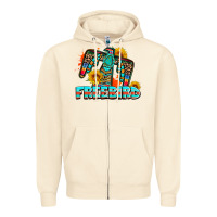 Sandshell freebird thunderbird Zipper Hoodie - AdoDesignShop