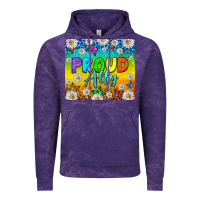 Cloud Purple LGBTQ+ Proud Ally With Daisy Tumbler Vintage Hoodie - BundleAndBundleShop