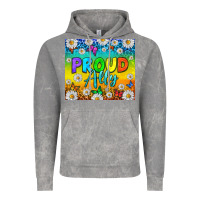 Cloud Rock LGBTQ+ Proud Ally With Daisy Tumbler Vintage Hoodie - BundleAndBundleShop