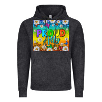 Vintage Black LGBTQ+ Proud Ally With Daisy Tumbler Vintage Hoodie - BundleAndBundleShop