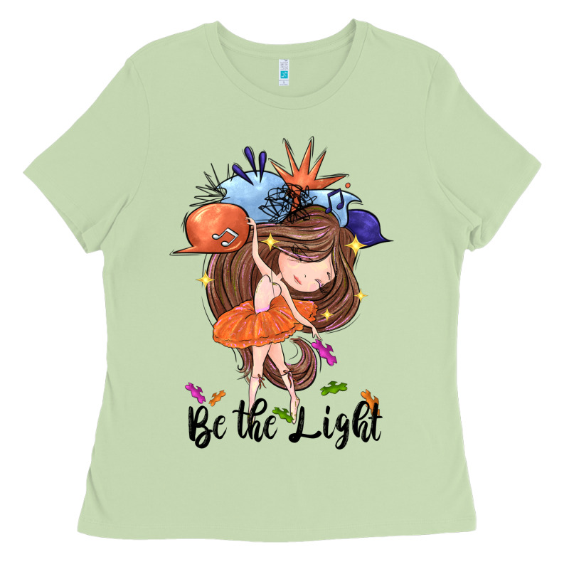 Be The Light Ladies Tee by CowGirlArtShop | Teevron
