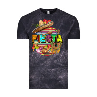 Cloud Black Fiesta Vintage Tee - FaDigitalArtStudio
