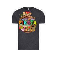 Vintage Black Fiesta Vintage Tee - FaDigitalArtStudio