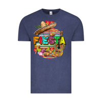 Vintage Denim Fiesta Vintage Tee - FaDigitalArtStudio