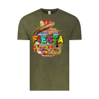 Vintage Olive Fiesta Vintage Tee - FaDigitalArtStudio