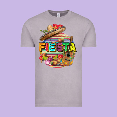 Fiesta Vintage Tee Designed By Fadigitalartstudio