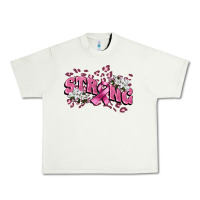 Pistachio Strong Cancer Awareness Urban Heavy Tee - FaDigitalArtStudio