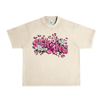 Sandshell Strong Cancer Awareness Urban Heavy Tee - FaDigitalArtStudio