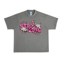 Tornado Strong Cancer Awareness Urban Heavy Tee - FaDigitalArtStudio