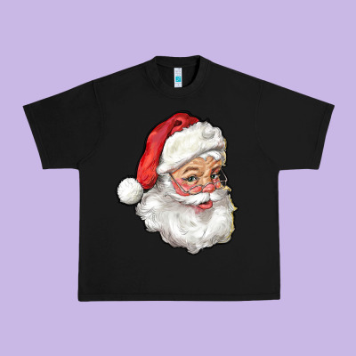 Santa Claus Urban Heavy Tee Designed By Ranaportraitstore