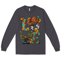 Smoke Western Love with Gun Long Sleeve Tee - BundleAndBundleShop