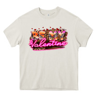 Cream be my valentine Heavy Core Tee - HowdyJamesFarm