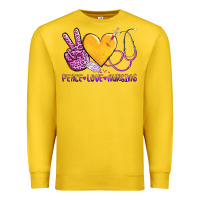 Lemon peace love nursing Premium Sweatshirt - AdoDesignShop