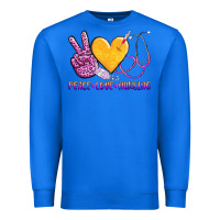 True Royal peace love nursing Premium Sweatshirt - AdoDesignShop