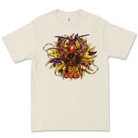 Bone mardi gras sunflower Premium Tee - CowGirlArtShop