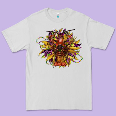 Mardi Gras Sunflower Premium Tee Designed By Cowgirlartshop