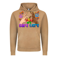 Vintage Camel LGBTQ+ You Are Safe Here Vintage Hoodie - BundleAndBundleShop