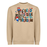 Mushroom dead inside but its freedom Heavyweight Sweatshirt - AdoDesignShop