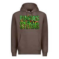 Coffee pinches get stitches st patricks Premium Hoodie - LillyAllenDesigns