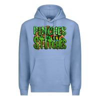 Colony Blue pinches get stitches st patricks Premium Hoodie - LillyAllenDesigns