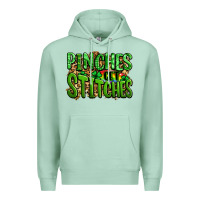 Seafoam pinches get stitches st patricks Premium Hoodie - LillyAllenDesigns