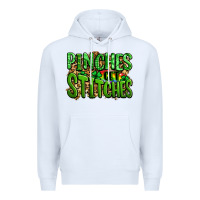 White pinches get stitches st patricks Premium Hoodie - LillyAllenDesigns