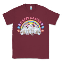 Happy Easter Bunny Tails Classic Tee | Teevron