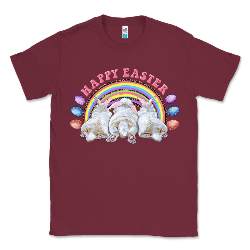 Happy Easter Bunny Tails Classic Tee by RanaPortraitStore | Teevron