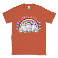 Copper Happy easter bunny tails Classic Tee - RanaPortraitStore