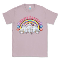 Lilac Happy easter bunny tails Classic Tee - RanaPortraitStore