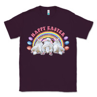 Plum Happy easter bunny tails Classic Tee - RanaPortraitStore