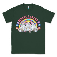 Sports Green Happy easter bunny tails Classic Tee - RanaPortraitStore