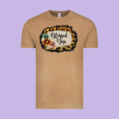 Blessed Gigi Vintage Tee Designed By Jasminsmagicworld