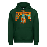 Forest Green thunderbird Urban Hoodie - JahusDesignShop