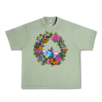 Oil Green Easter Ocaliptus spring flowers Urban Heavy Tee - OliviaCreatesArt