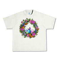 Pistachio Easter Ocaliptus spring flowers Urban Heavy Tee - OliviaCreatesArt