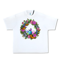 White Easter Ocaliptus spring flowers Urban Heavy Tee - OliviaCreatesArt