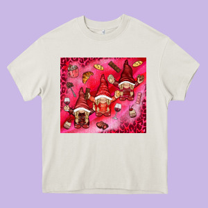 Gnomies With Food Elements Tumbler Hjf Heavy Core Tee Designed By Howdyjamesfarm