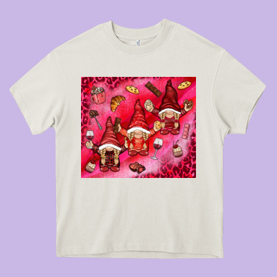 Gnomies With Food Elements Tumbler Hjf Heavy Core Tee Designed By Howdyjamesfarm