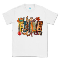 White i love fall most of all Classic Tee - CowGirlArtShop