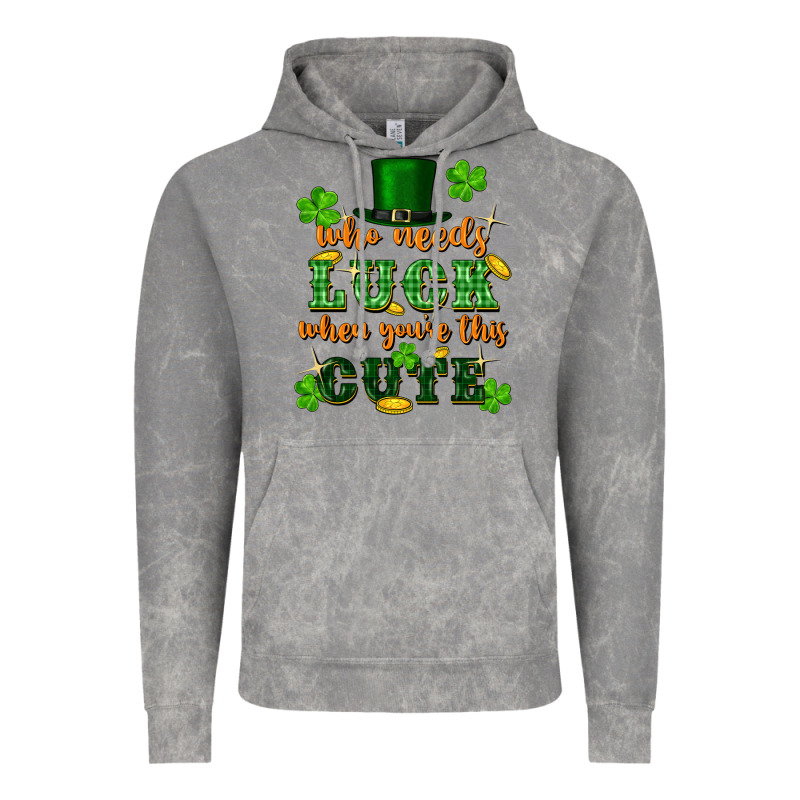 Who Needs Luck When You're This Cute Vintage Hoodie by FaDigitalArtStudio | Teevron