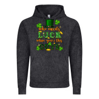Vintage Black who needs luck when you're this cute Vintage Hoodie - FaDigitalArtStudio
